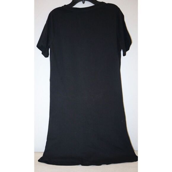n:philanthropy Women's Sz XS Black Twist Knot Front T-Shirt Dress $138 - Picture 2 of 8